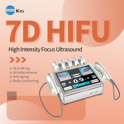 Tratamiento no quirúrgico de la cirugía estética HIFU, poder vertical 60W de la máquina de la cirugía estética del ultrasonido